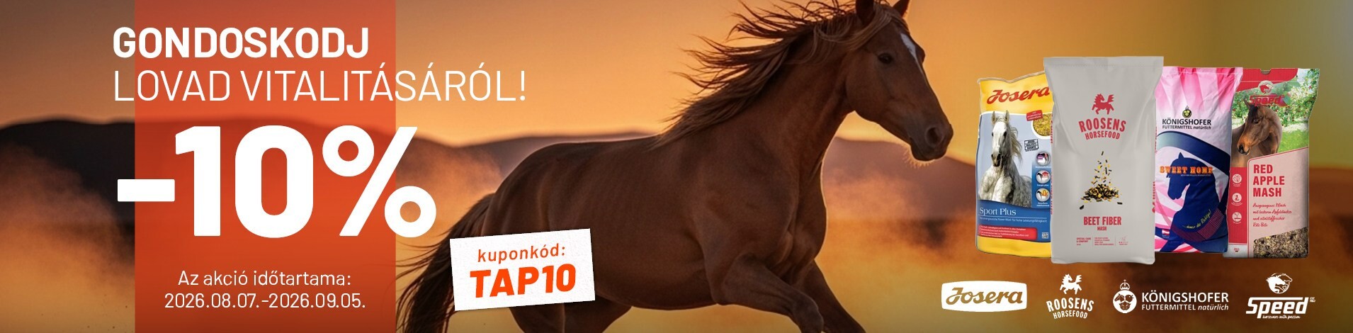 Lótáp banner