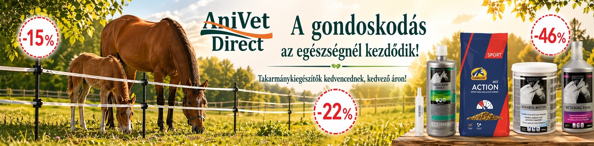 Lovas takarmánykiegészítők