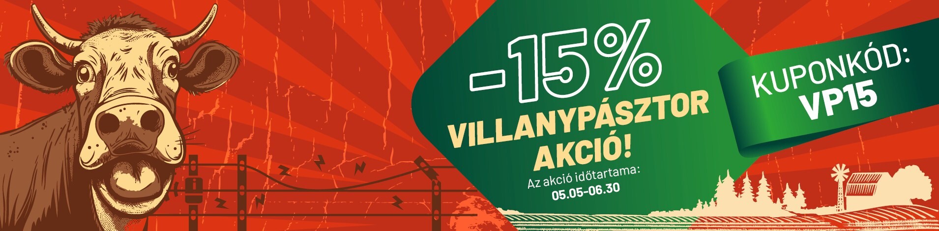 VP15 kuponos májusi kampány