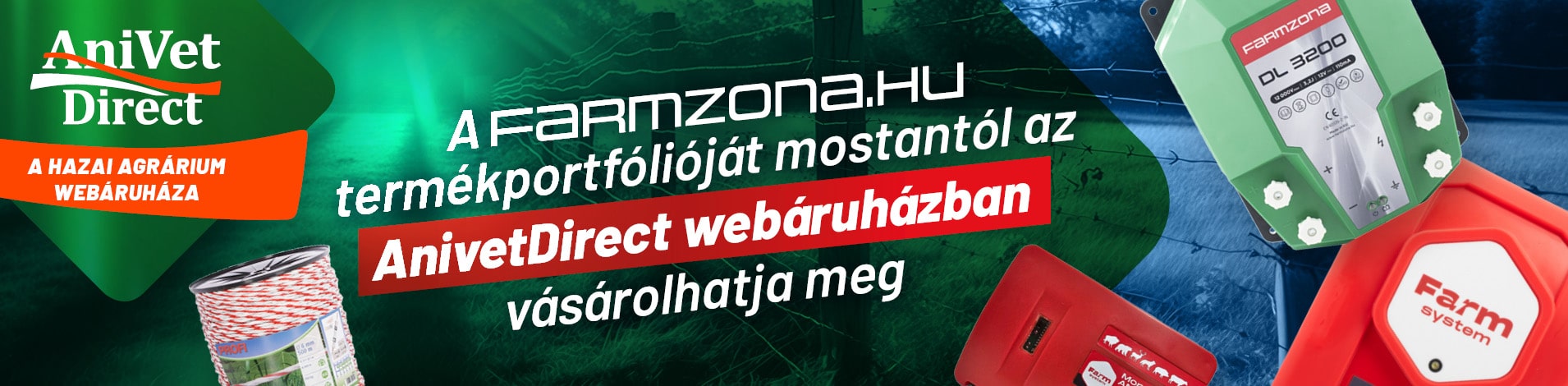 Anitech termékei az AnivetDirecten