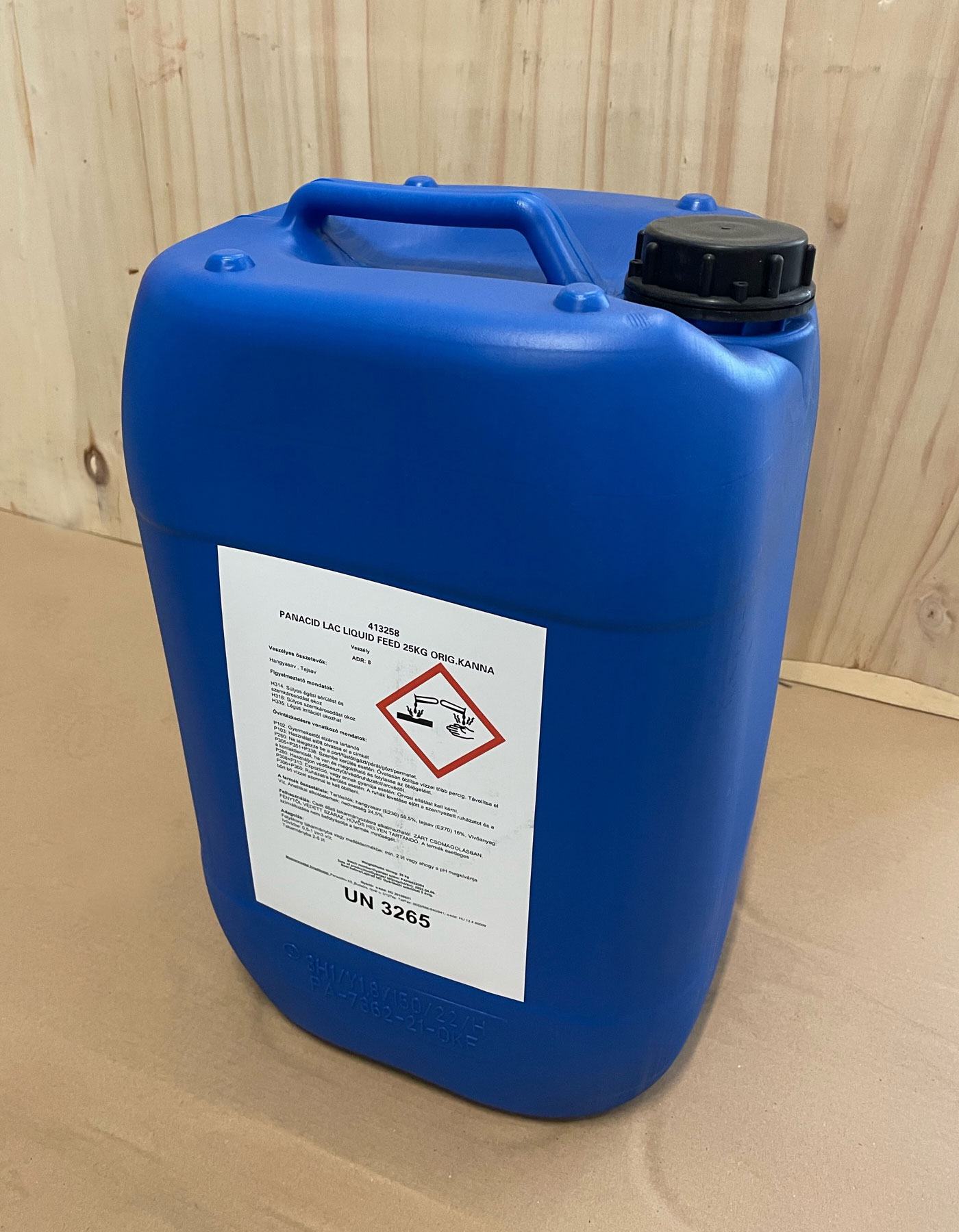 Panacid Lac Liquid Orig Feed 25 kg Takarmánykiegészítők Savanyítók
