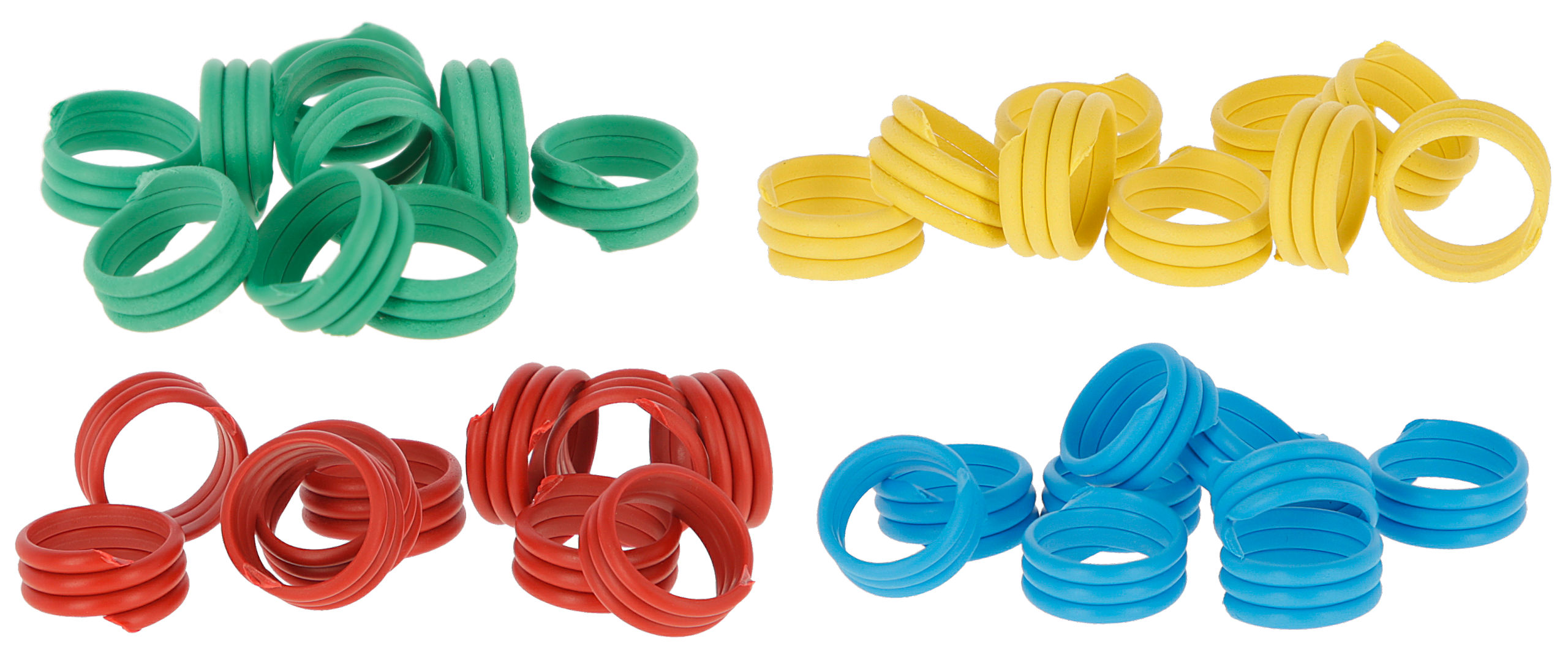 Menottes Pour Chèvres Kerbl - Lot De 100, 9 Cm D'écartement, Fermeture Velcro, Pour Traite Confortable - 8