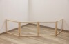 KERBL Beltéri térelválasztó/futó 4 elem, 58 x 48 cm KR81754