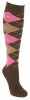 Brescia térdzokni, wood/dark-rose 34-36 KR325315