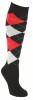 Brescia térdzokni, sötétkék/Hibiscus-piros 40-42 KR325311