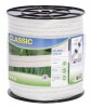 Classic Corral szalag, 200 m, 40 mm, 9x0,2+4x0,3ssw, fehér KR449102