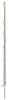 Classic műanyag karó - 156 cm, egy taposós, fehér (5 db/cs) KR443412