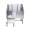 Rozsdamentes acél fürdőkád 131×73×62 H-104