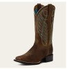 WMS Round Up Wide Square Toe Western Boot BP 38 AR10018528-38