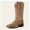 Ariat Round Up Back Zip női western csizma BROWN BOMBER 36,5 AR10019906-365