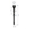 Kehelygumi 25,1mm Boumatic 301,2x10,6x45,6mm AVBM50F
