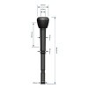 Kehelygumi 24mm Delaval 302x12x26mm AVDL037U