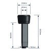 Kehelygumi 23mm Non vented 152xN/Ax59mm AVIP14