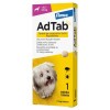 AdTab rágótabletta kis testű kutyáknak (>2,5-5,5 kg) 112mg G23000103