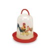 GAUN Happy baromfi etető 5L, piros GN11373