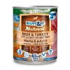 Happy&Fit Natural Dog Konzerv Marha&pulyka sütőtökkel 800g HF22950