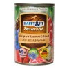 Happy&Fit Natural Dog konzerv junior bárány, marha rizzsel és lenmagolajjal 400g HF90814