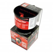 Tölcsér F3C vízleválasztóval és szűrővel