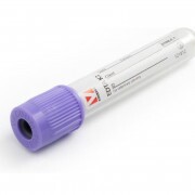 Vérvételi cső, EDTA K2, 5 ml, műanyag, 100 db/csomag KRUUSE