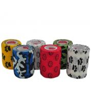 Copoly Öntapadós Rugalmas Pólya 7,5cm Zöld Terepmintás 4,57m