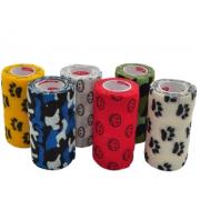 Copoly Öntapadós Rugalmas Pólya 10cm Fekete-Sárga Tappancs 4,57m