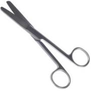 Olló egyenes tompa-tompa 130 mm H