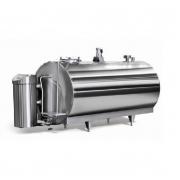 Tejhűtő 12000 L 4 töltéses 400V 3 fázisú motorral, tejmérővel