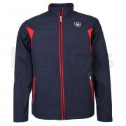 Ariat Team férfi softshell kabát, sötétkék/piros, M