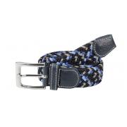 USG Casual gyermek fonott öv, sötétkék/szürke/kék, 80 cm