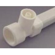Sorvégi T-idom 3/4-hez menetes / 22x22mm szögletes csőhöz