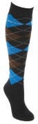 Brescia lovaglózokni, sötétkék plaid,  40-42