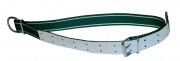 KERBL Nyakszíj Standard 150x5 cm, zöld/fehér