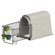 KERBL Borjúnevelő Ház Master Plus Komplett Előtétketreccel