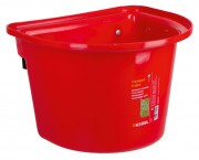 Etetővödör Akasztóval, piros 12 L