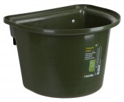Etetővödör Akasztóval, sötétzöld 12 L
