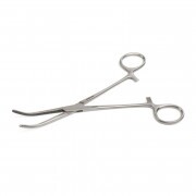 Érfogó hajlított Rochester Pean 18 cm