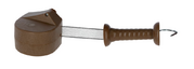 KERBL Premium FlexiGate kapufogó szett, 40mm, barna