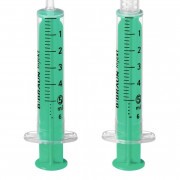 Injekt kétrészes fecskendő, Luer-lock csatlakozással, 5 ml