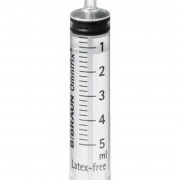 Omnifix háromrészes fecskendő, Luer csatlakozással, 3 ml
