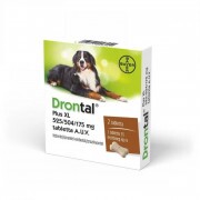 Drontal Plus 35 kg feletti ízesített féreghajtó tabletta 2x