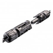 Villanypásztor Napelem csatlakozó, kétrészes apa-anya rész