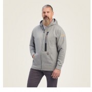 Ariat Kabát MNS Rebar Workmen Full Zip Hoodie szürke L