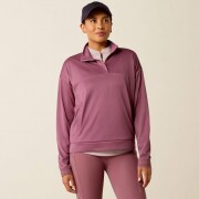 Ariat Breathe 1/2 Zip pulóver, tulipwood, S