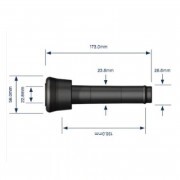 Kehelygumi Westfalia 173x23x24mm
