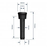 Kehelygumi 23mm Westfalia 147x27x44 Mm