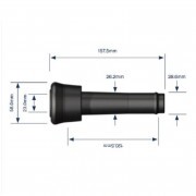 Kehelygumi 23mm Westfalia 158xN/Ax25mm