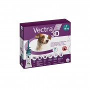 Vectra 3D rácsepegtető oldat kistestű kutyáknak S (4-10kg) 3x