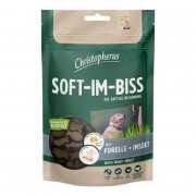 Christopherus Dog Jutalomfalat Grain Free Soft-Im-Biss Pisztráng és rovar 125g