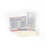 Steril sebészkesztyű - latex enyhén púderezett - 7-es méret 50pár