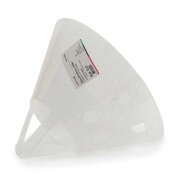 Védőgallér 12,5 cm átlátszó mintás 1db